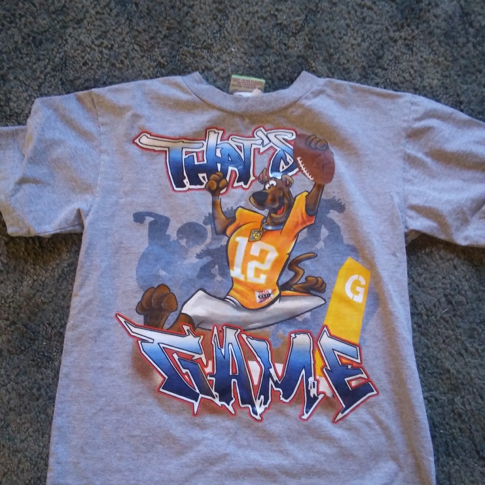 Childs large size Scooby Doo T shirt.